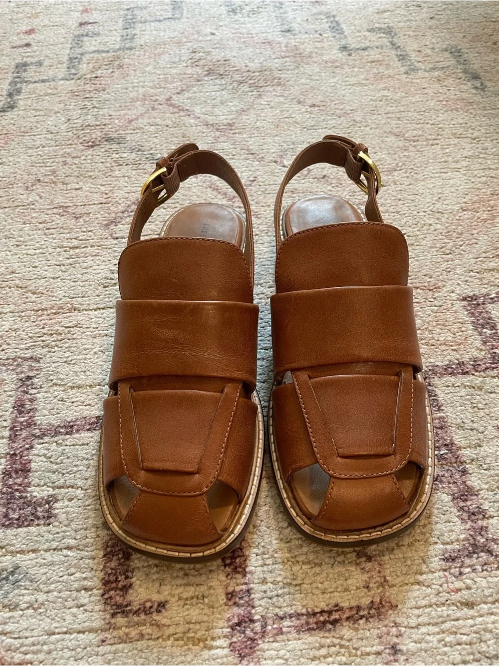 Free People Leather Fisherman Sandals Women’s Size 7